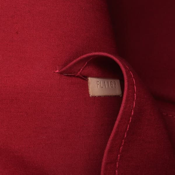 Pre-owned Louis Vuitton Monogram Vernis Alma PM Red