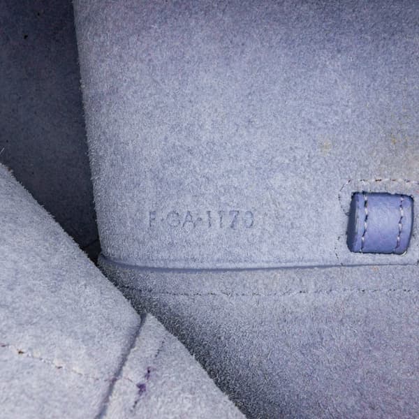 Pre-owned Celine Nano Grained Calfskin Belt Bag Purple