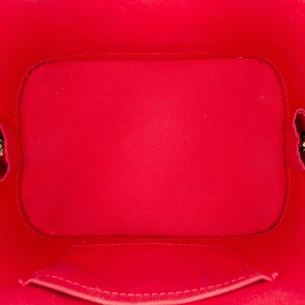 Pre-owned Louis Vuitton Monogram Vernis Alma BB Red