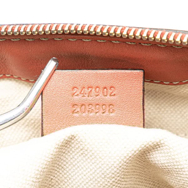 Pre-owned Gucci Guccissima Sukey Satchel Pink