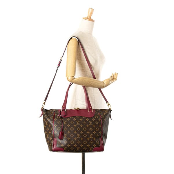 Pre-owned Louis Vuitton Monogram Estrela MM Brown