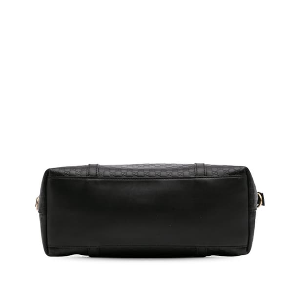 Pre-owned Gucci Small Microguccissima Joy Satchel Black