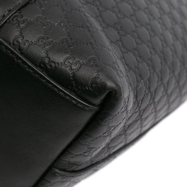 Pre-owned Gucci Small Microguccissima Joy Satchel Black