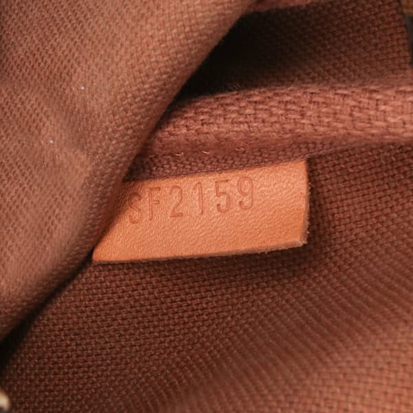 Pre-owned Louis Vuitton Monogram Mini Pochette Accessoires Brown