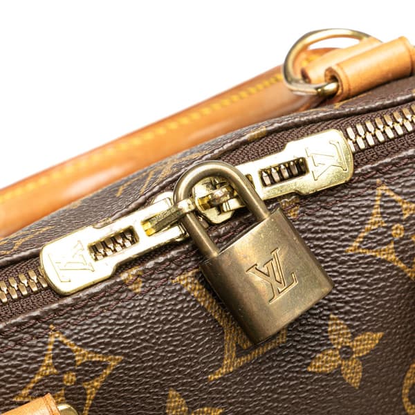 Pre-owned Louis Vuitton Monogram Alma PM Brown