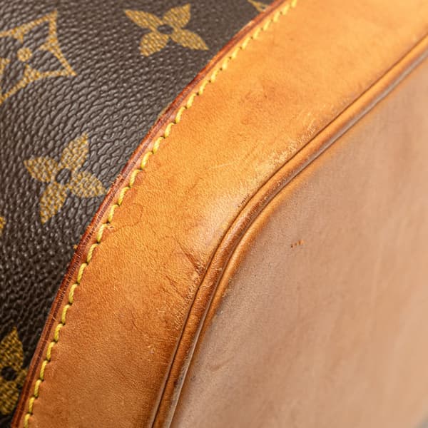 Pre-owned Louis Vuitton Monogram Alma PM Brown
