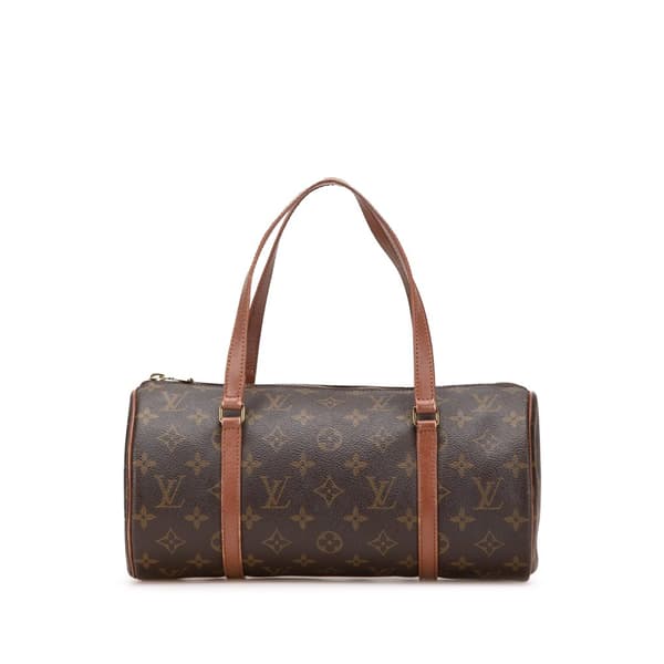Pre-owned Louis Vuitton Monogram Papillon 30 Brown