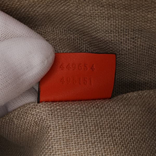 Pre-owned Gucci Mini Microguccissima Dome Satchel Orange