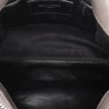 Pikkukuva 5 / 9: Pre-owned Saint Laurent Medium Monogram Chevron Sheepskin College Satchel Gray