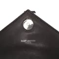 Pikkukuva 7 / 9: Pre-owned Saint Laurent Medium Monogram Chevron Sheepskin College Satchel Gray