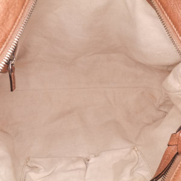 Pre-owned Gucci GG Canvas Miss GG Satchel Brown