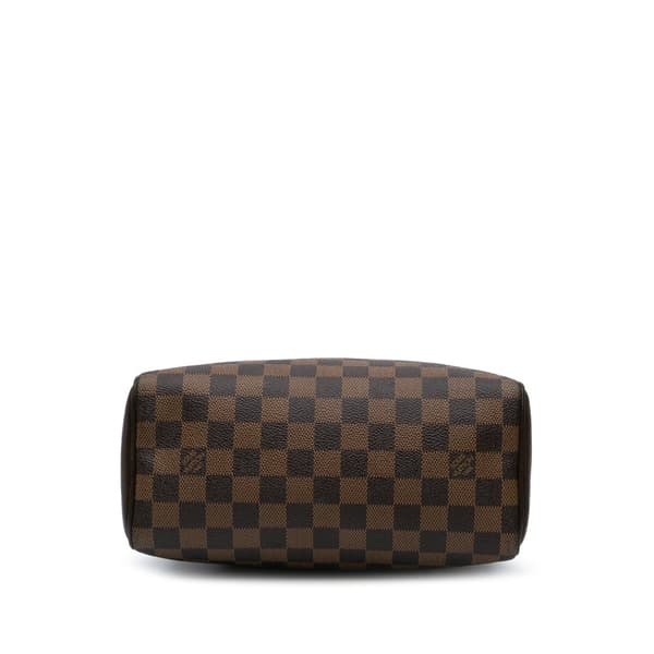 Pre-owned Louis Vuitton Damier Ebene Brera Brown