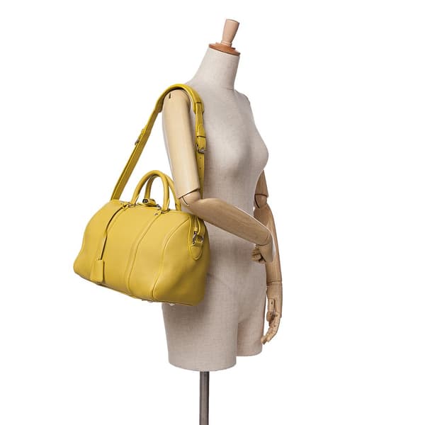 Pre-owned Louis Vuitton Sofia Coppola SC PM Yellow