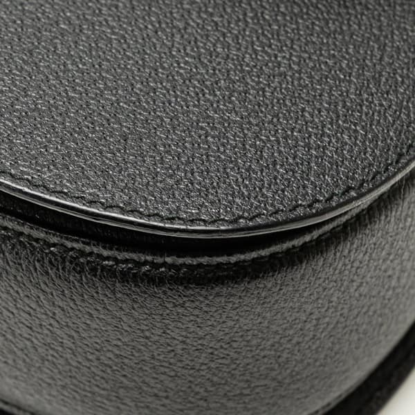 Pre-owned Gucci Calfskin Bamboo Night Black