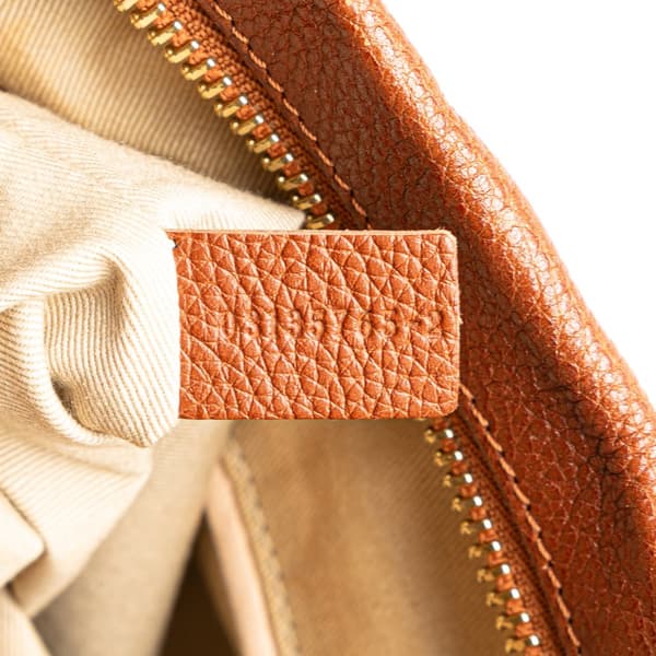 Pre-owned Chloé Medium Leather Paraty Satchel Brown