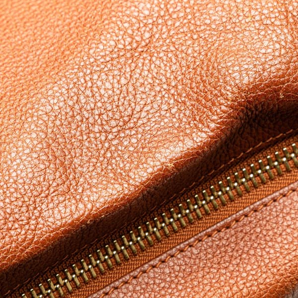 Pre-owned Chloé Medium Leather Paraty Satchel Brown