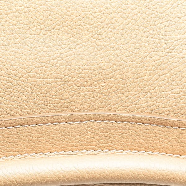 Pre-owned Chloé Medium Leather Paraty Satchel Brown