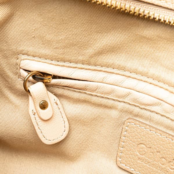 Pre-owned Chloé Medium Leather Paraty Satchel Brown