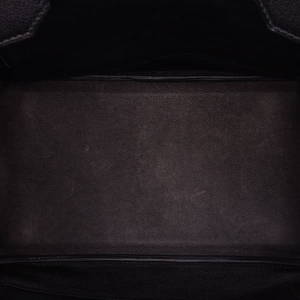 Pre-owned Hermès Swift Birkin Retourne 35 Black