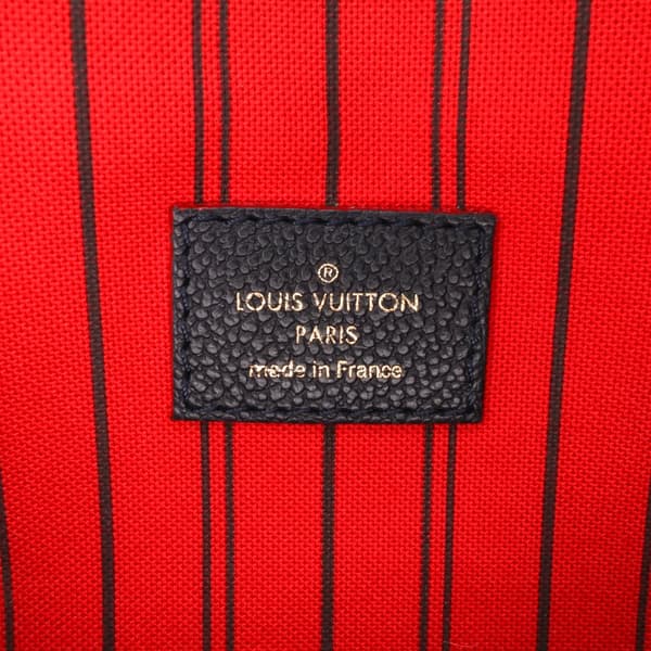 Pre-owned Louis Vuitton Monogram Empreinte Pochette Metis Blue