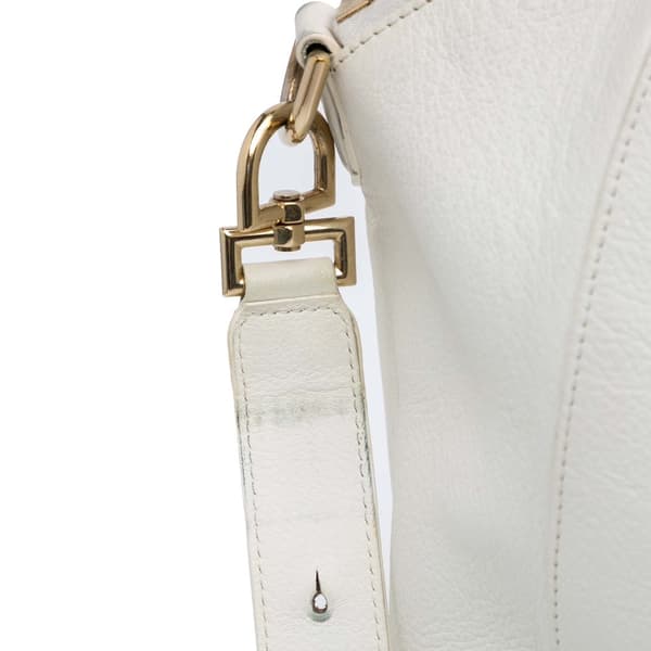 Pre-owned Givenchy Large Leather Antigona Satchel White