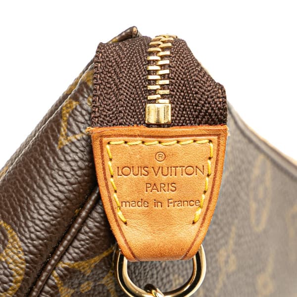 Pre-owned Louis Vuitton Monogram Mini Pochette Accessoires Brown