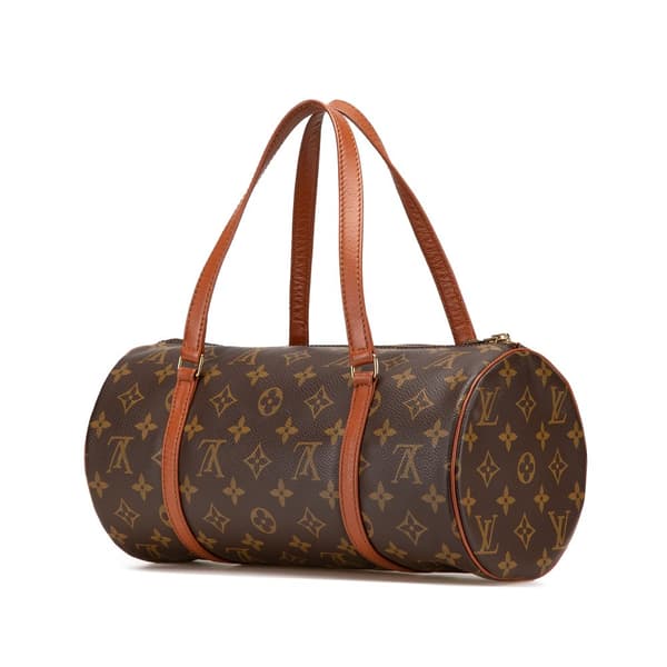 Pre-owned Louis Vuitton Monogram Papillon 30 Brown