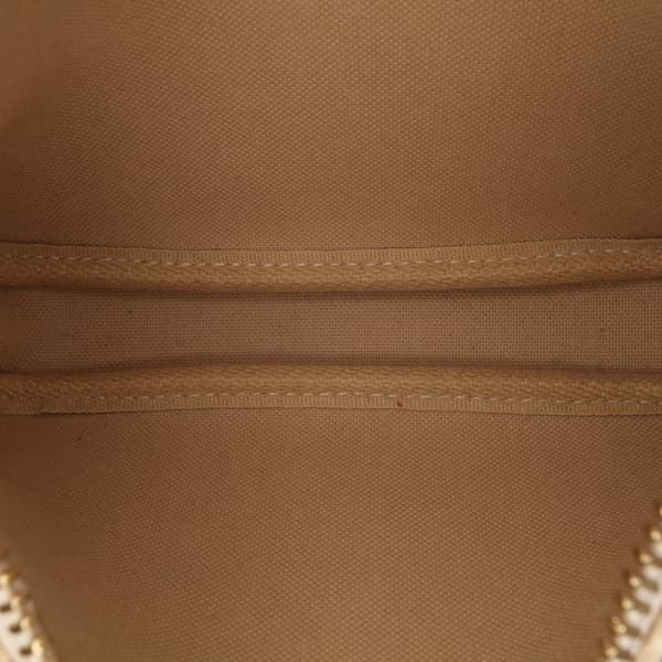 Pre-owned Louis Vuitton Damier Azur Mini Pochette Accessoires White