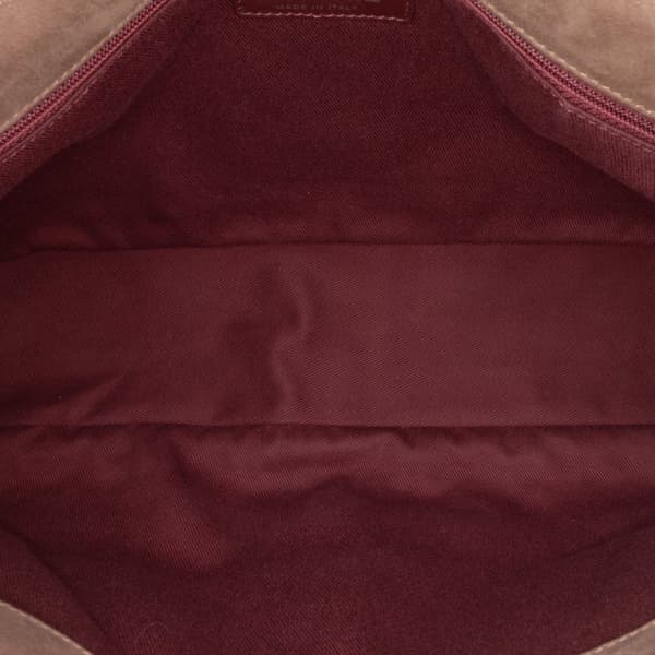 Pre-owned Chanel Jumbo Iridescent Calfskin In The Mix Flap Brown