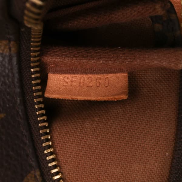 Pre-owned Louis Vuitton Monogram Mini Pochette Accessoires Brown