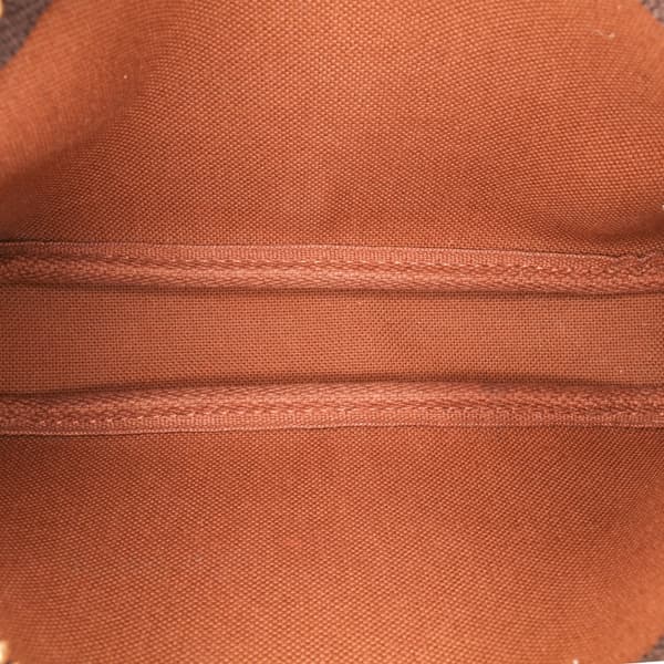 Pre-owned Louis Vuitton Monogram Mini Pochette Accessoires Brown