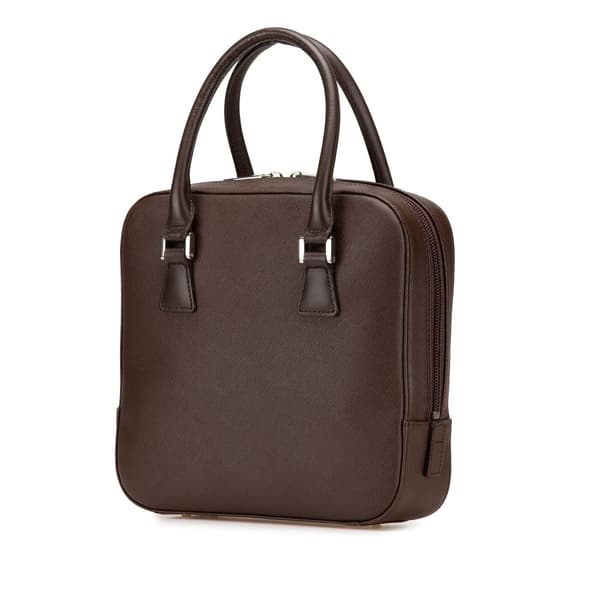 Pre-owned Burberry Leather Handbag Brown