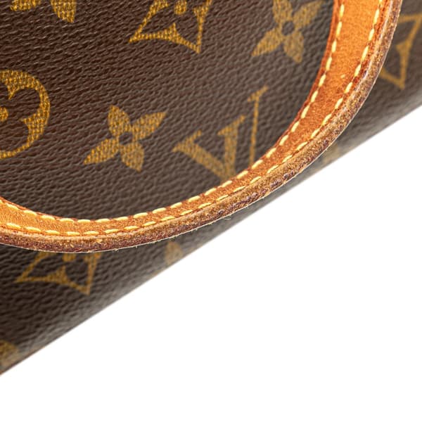 Pre-owned Louis Vuitton Monogram Vavin PM Brown