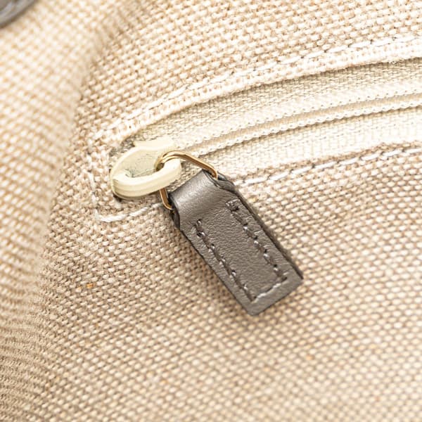 Pre-owned Gucci Small Microguccissima Joy Satchel Gray