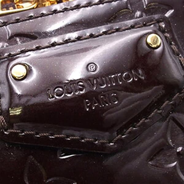Pre-owned Louis Vuitton Monogram Vernis Montana Purple
