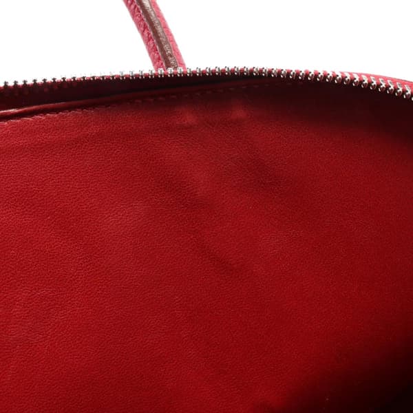 Pre-owned Hermès Fjord Bolide 35 Red