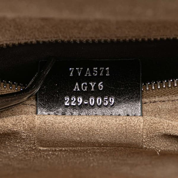 Pre-owned Fendi Zucca Canvas Soft Trunk Satchel Brown