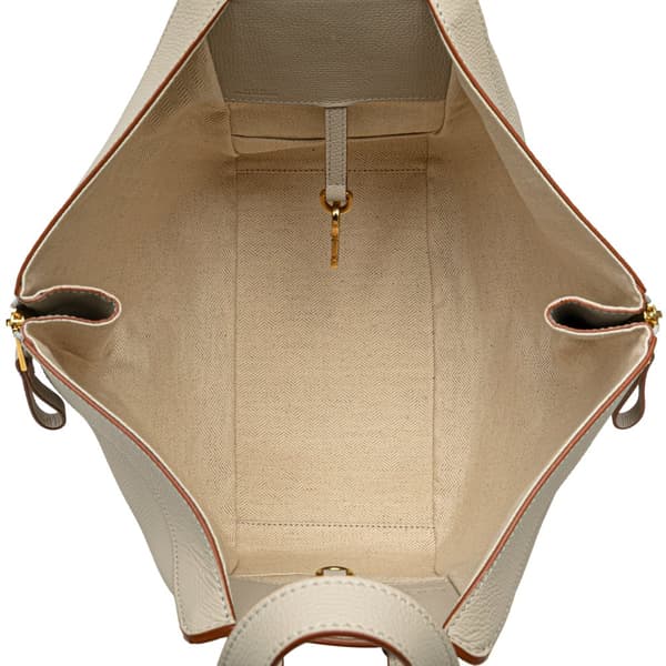 Pre-owned LOEWE Small Grained Calfskin Hammock Bag Brown