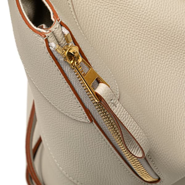 Pre-owned LOEWE Small Grained Calfskin Hammock Bag Brown