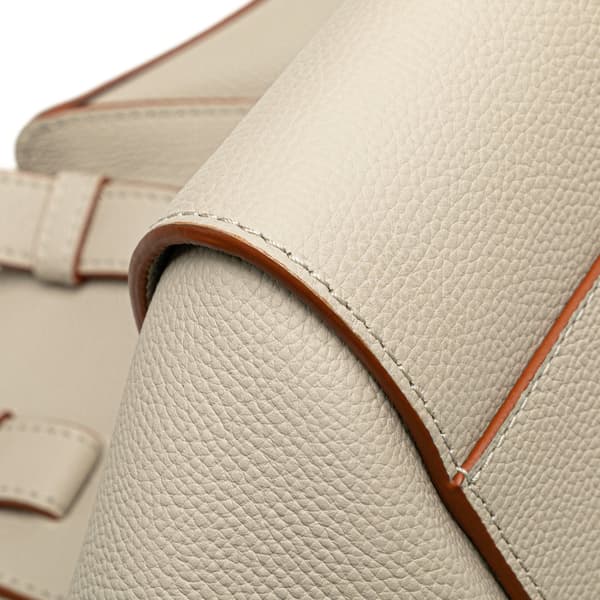 Pre-owned LOEWE Small Grained Calfskin Hammock Bag Brown