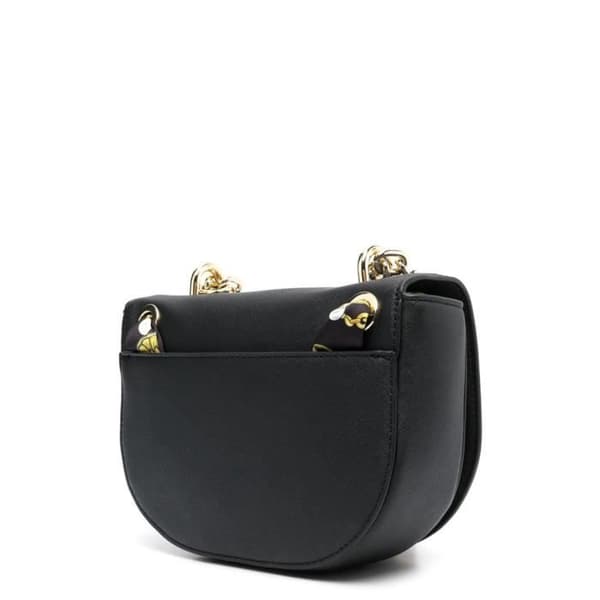 Axelväska - Versace Jeans - Svart - Syntetisk - 20.5x15x5.5 cm - Synligt logo