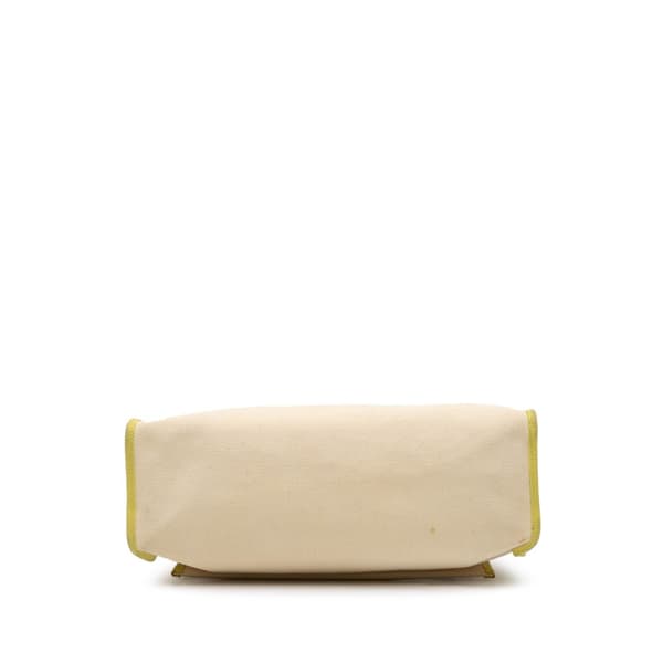 Pre-owned Hermès Toile Herbag Zip 31 Brown