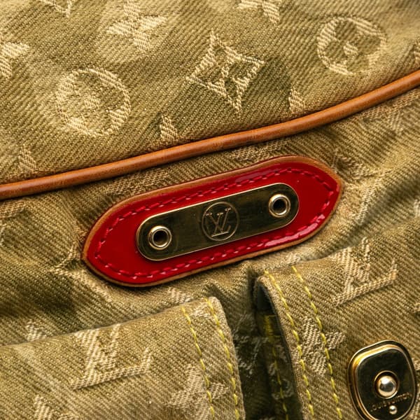 Pre-owned Louis Vuitton Takashi Murakami Monogramouflage Denim Jasmine Green