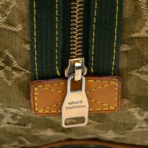 Pre-owned Louis Vuitton Takashi Murakami Monogramouflage Denim Jasmine Green