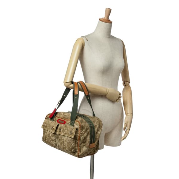 Pre-owned Louis Vuitton Takashi Murakami Monogramouflage Denim Jasmine Green
