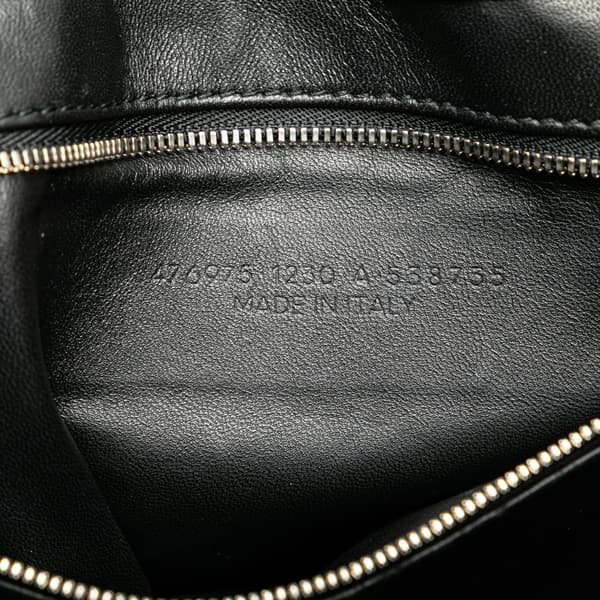 Pre-owned Balenciaga Medium Leather Triangle Duffle Bag Gray