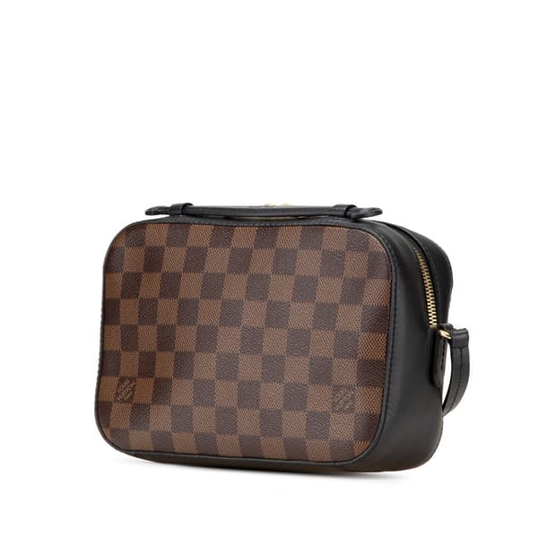 Pre-owned Louis Vuitton Damier Ebene Santa Monica Brown