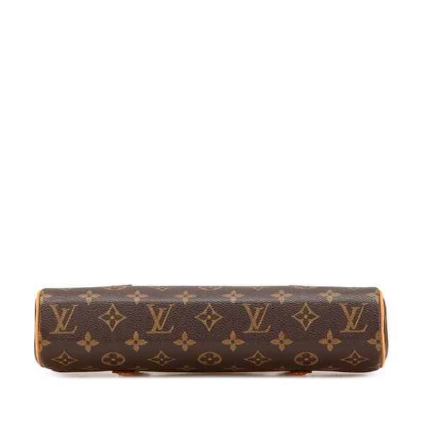 Pre-owned Louis Vuitton Monogram Sonatine Brown