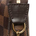 Miniatyrbild 5 av 10: Pre-owned Louis Vuitton Damier Ebene Mini Pochette Accessoires Brown