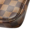 Miniatyrbild 8 av 10: Pre-owned Louis Vuitton Damier Ebene Mini Pochette Accessoires Brown